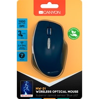 Мышь Canyon MW-21 (сапфир)