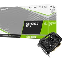 Видеокарта PNY GeForce GTX 1650 Super Single Fan 4GB GDDR6 VCG16504SSFPPB