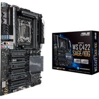 Материнская плата ASUS WS C422 SAGE/10G