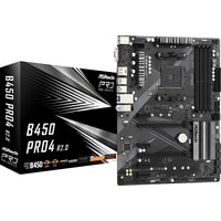 Материнская плата ASRock B450 Pro4 R2.0