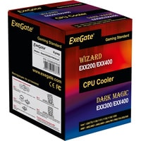 Кулер для процессора ExeGate Wizard EXX200-PWM.BLUE EX286297RUS
