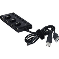 USB-хаб Ginzzu GR-487UAB