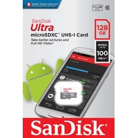 Карта памяти SanDisk microSDXC SDSQUNR-128G-GN6MN 128GB