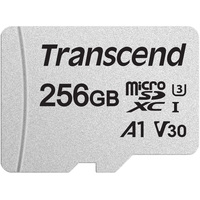 Карта памяти Transcend microSDXC 300S 256GB (с адаптером)
