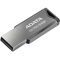 USB Flash A-Data UV350 64GB (серебристый)