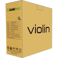 Корпус GameMax Violin S106 (серебристый)