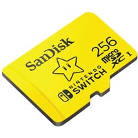 Карта памяти SanDisk For Nintendo Switch microSDXC SDSQXAO-256G-GNCZN 256GB