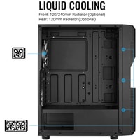 Корпус AeroCool Menace Saturn RGB-G-BK-v1