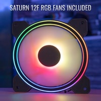 Корпус AeroCool Menace Saturn RGB-G-BK-v1