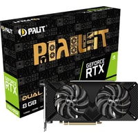 Видеокарта Palit GeForce RTX 2060 Super Dual 8GB GDDR6 NE6206S018P2-1160A-1