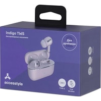 Наушники AccesStyle Indigo TWS (розовый)