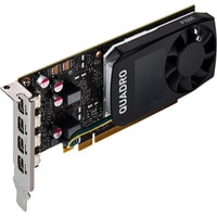 Видеокарта PNY Nvidia Quadro P1000 DVI 4GB GDDR5 VCQP1000DVIV2BLK-1