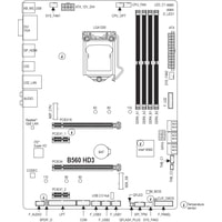 Материнская плата Gigabyte B560 HD3 (rev. 1.0)