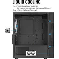 Корпус AeroCool Atomic Lite-G-BK-V2