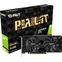 Видеокарта Palit GeForce GTX 1660 Dual 6GB GDDR5 NE51660018J9-1161C