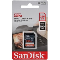 Карта памяти SanDisk Ultra SDXC SDSDUNR-256G-GN3IN 256GB