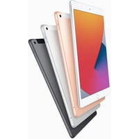 Планшет Apple iPad 10.2&quot; 2020 32GB LTE MYMJ2 (серебристый)