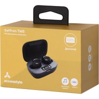 Наушники AccesStyle Saffron TWS (черный)