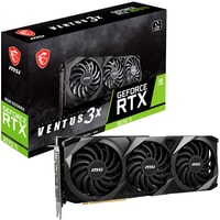Видеокарта MSI GeForce RTX 3070 Ti Ventus 3X 8G OC GDDR6X