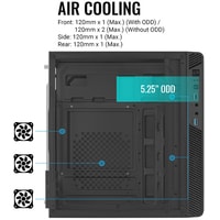 Корпус AeroCool CS-106 CS-106-S-BK-v1