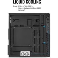 Корпус AeroCool CS-106 CS-106-S-BK-v1