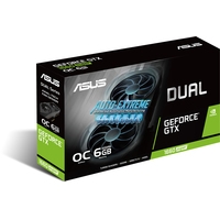 Видеокарта ASUS GeForce GTX 1660 Super Dual OC Evo 6GB GDDR6 [DUAL-GTX1660S-O6G-EVO]