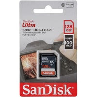 Карта памяти SanDisk Ultra SDXC SDSDUNR-128G-GN3IN 128GB