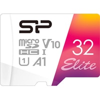 Карта памяти Silicon-Power Elite microSDHC SP032GBSTHBV1V20SP 32GB (с адаптером)