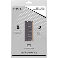 Оперативная память PNY Performance 8GB DDR4 SODIMM PC4-21300 MN8GSD42666