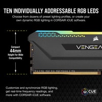 Оперативная память Corsair Vengeance RGB PRO SL 2x16GB DDR4 PC4-25600 CMH32GX4M2E3200C16