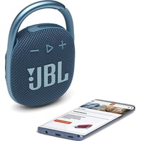Беспроводная колонка JBL Clip 4 (синий)