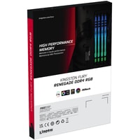 Оперативная память Kingston FURY Renegade RGB 8GB DDR4 PC4-25600 KF432C16RBA/8