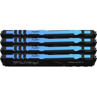 Оперативная память Kingston FURY Beast RGB 4x8GB DDR4 PC4-21300 KF426C16BBAK4/32