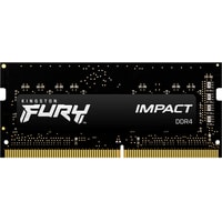 Оперативная память Kingston FURY Impact 2x8GB DDR4 SODIMM PC4-25600 KF432S20IBK2/16