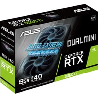 Видеокарта ASUS Dual GeForce RTX 3060 Ti V2 Mini 8GB GDDR6 LHR DUAL-RTX3060TI-8G-MINI-V2