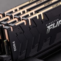 Оперативная память Kingston FURY Renegade RGB 4x16GB DDR4 PC4-25600 KF432C16RB1AK4/64