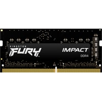 Оперативная память Kingston FURY Impact 2x32GB DDR4 SODIMM PC4-25600 KF432S20IBK2/64