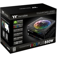 Блок питания Thermaltake Toughpower iRGB PLUS 850W Platinum TT Premium Ed. TPI-850DH3FCP