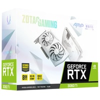 Видеокарта ZOTAC GeForce RTX 3060 Ti AMP White LHR 8GB GDDR6 ZT-A30610F-10PLHR