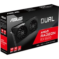 Видеокарта ASUS Dual Radeon RX 6600 8GB GDDR6 DUAL-RX6600-8G