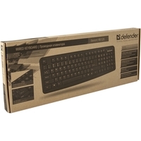 Клавиатура Defender Element HB-520 PS/2 RU (черный)