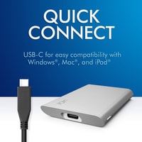 Внешний накопитель LaCie Portable V2 1TB STKS1000400
