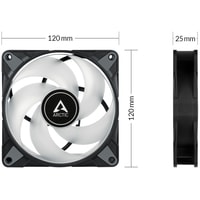 Вентилятор для корпуса Arctic P12 PWM PST RGB 0dB Triple Pack (3 шт) ACFAN00229A