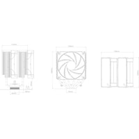 Кулер для процессора DeepCool AK620 R-AK620-BKNNMT-G