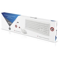 Клавиатура + мышь SmartBuy SBC-666395AG-W