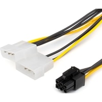 Переходник 2x MOLEX — PCIe 6 pin