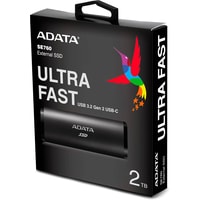 Внешний накопитель A-Data SE760 2TB ASE760-2TU32G2-CBK (черный)