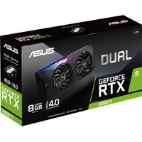 Видеокарта ASUS Dual GeForce RTX 3060 Ti V2 8GB GDDR6 LHR DUAL-RTX3060TI-8G-V2