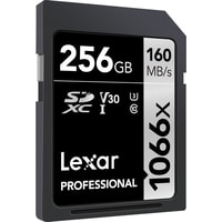 Карта памяти Lexar Professional 1066x SDXC LSD1066256G-BNNNG 256GB