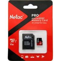 Карта памяти Netac P500 Extreme Pro 32GB NT02P500PRO-032G-R (с адаптером)